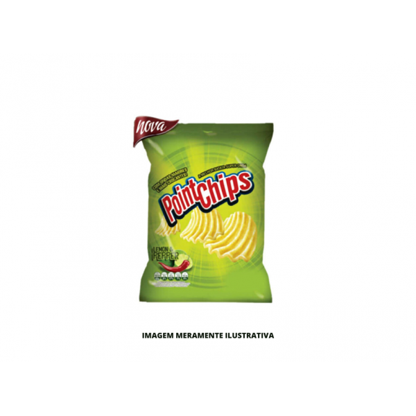BATATA SUP OND LEMON PEPPER POINT CHIPS 1X24X30G